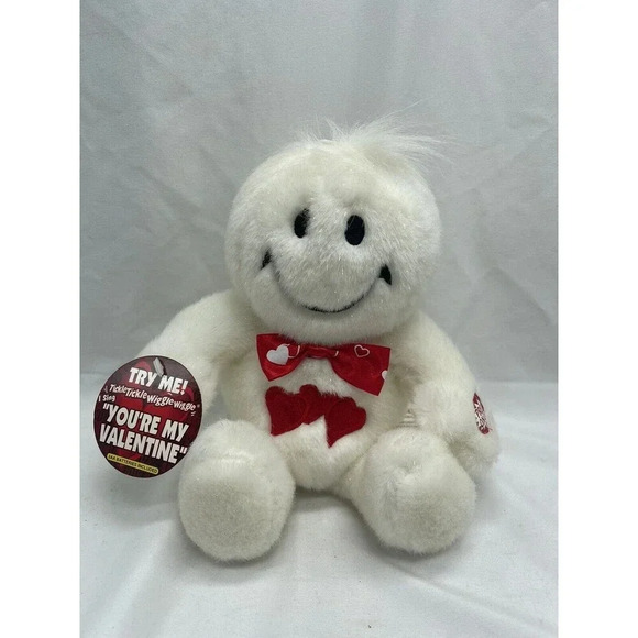 Dan Dee Tickle Tickle Wiggle Wiggle "You're My Valentine" Plush Sound 11" RARE - Picture 1 of 16